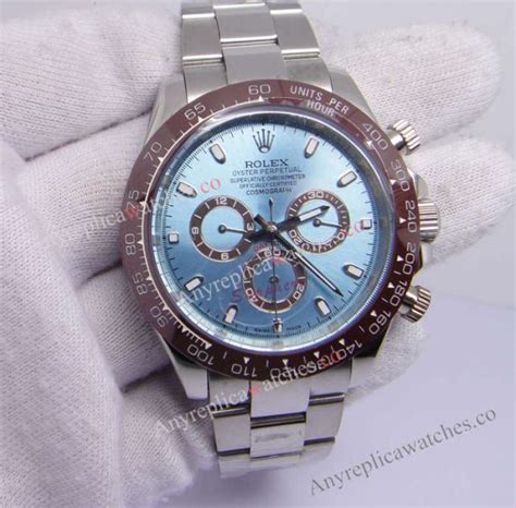 rolex daytona 50th anniversary replica|rolex daytona ice blue price.